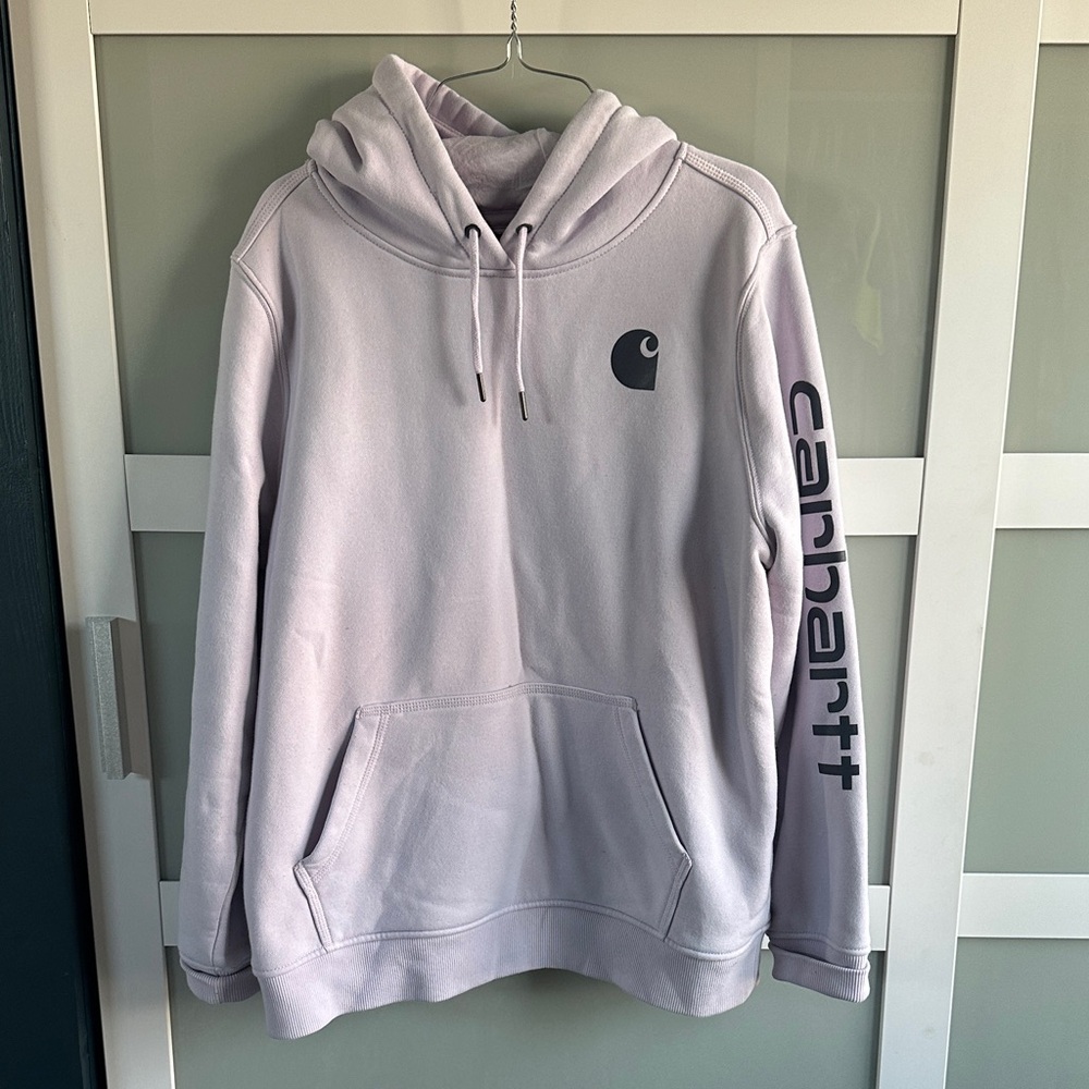 Carhartt Women’s Light Purple Hoodie Sweater